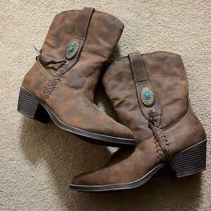 Western inspired boots